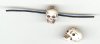 1 8x13mm Ceramic Mini Skull